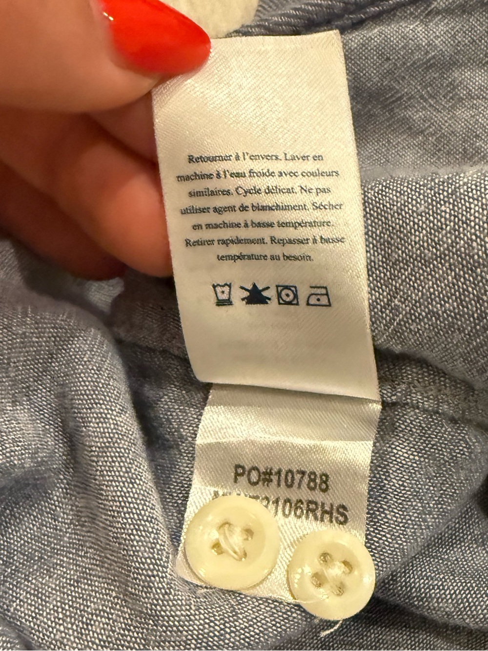 Faherty Button Down Shirt - Picture 4 of 7